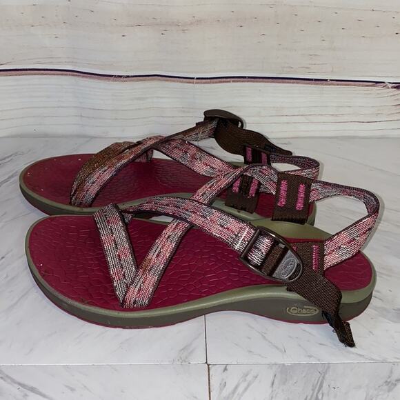 Chaco Chari Cycloid Scale Strap Sandals Size 8 - Picture 6 of 10